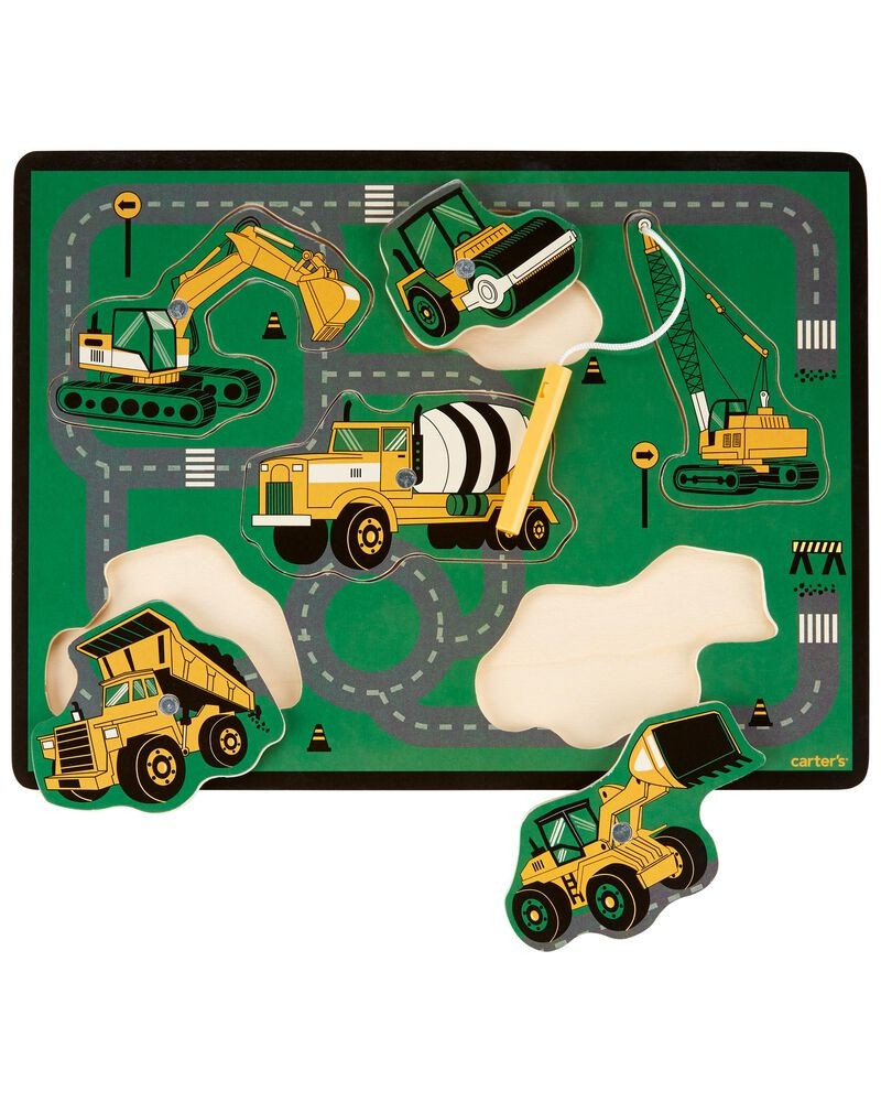 Wooden Construction Puzzle | Carter's