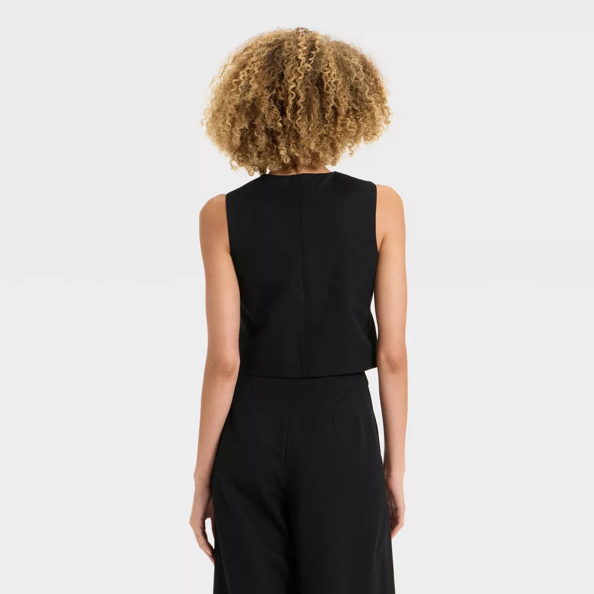 Women's Linen Wrap Vest - Future Collective | Target