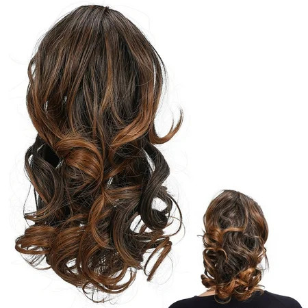 CRAFTHROU Claw Clip Ponytail Extension Realistic for Women Everyday Wear 1Set 9.8x3.9x3.9In | Walmart (US)