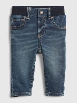Baby Knit-Denim Slim Jeans | Gap (US)