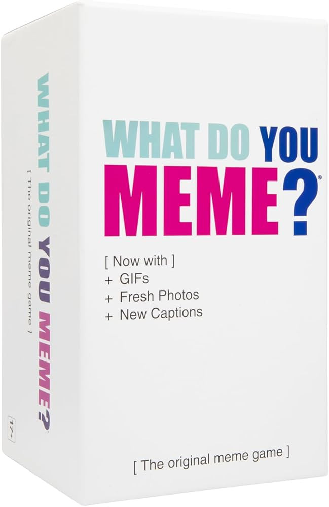 WHAT DO YOU MEME? Core Game, Now Including GIF's by Relatable, The Essential Adult Party Game for... | Amazon (US)