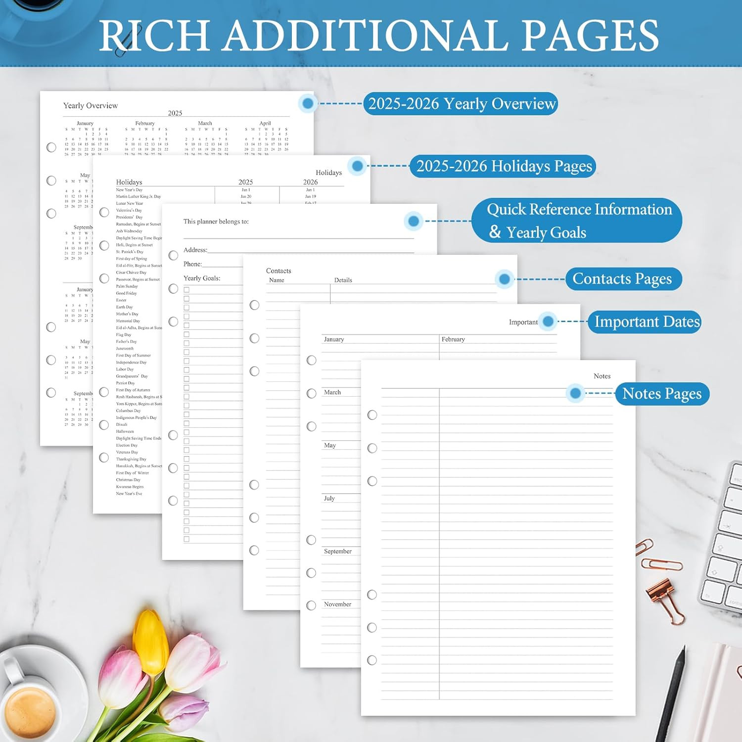 It's 2025 and this is a very plain and simple monthly/weekly planner insert. This fits perfect in my LV agenda GM. 

 #LTKFindsUnder50
