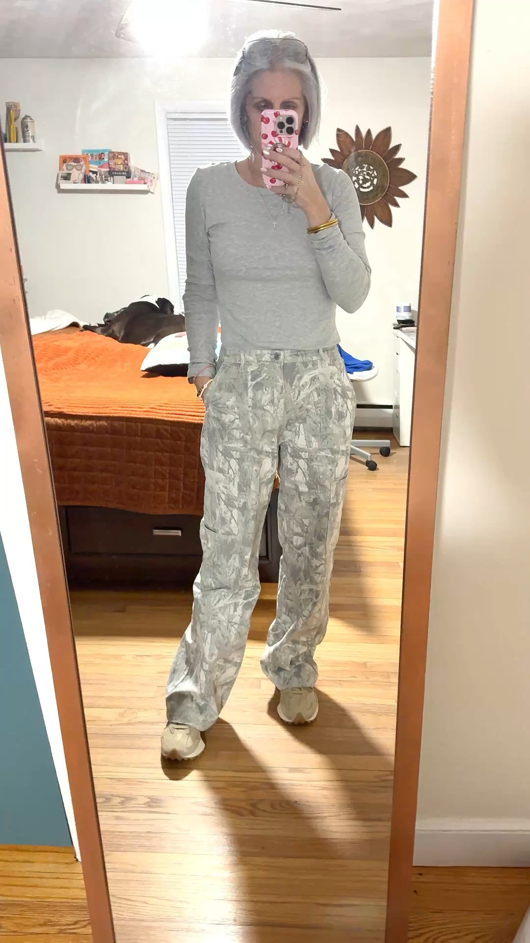 Camo pants light colored  

#LTKootd #LTKOver40