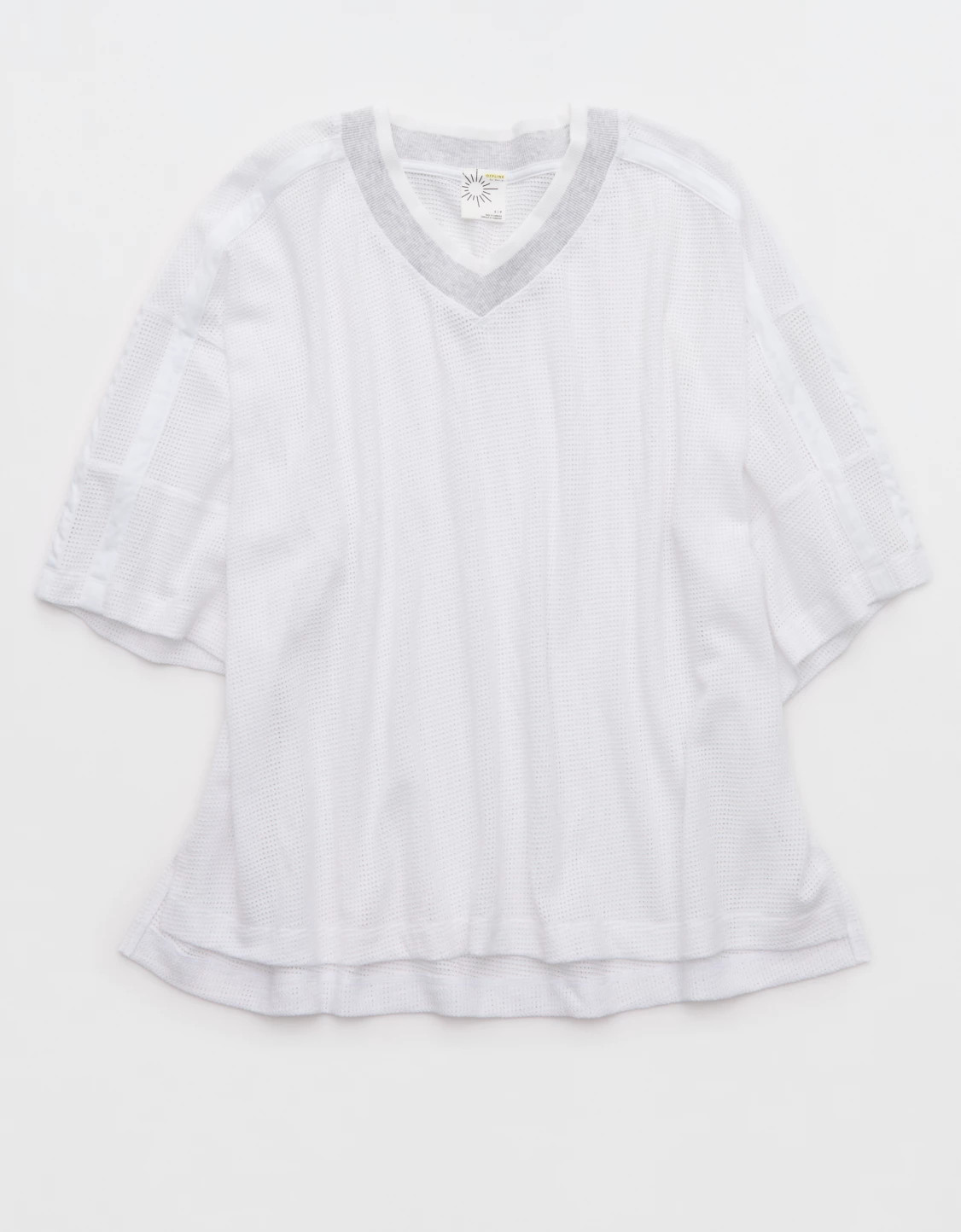 OFFLINE By Aerie Mesh Jersey Short Sleeve T-Shirt | Aerie