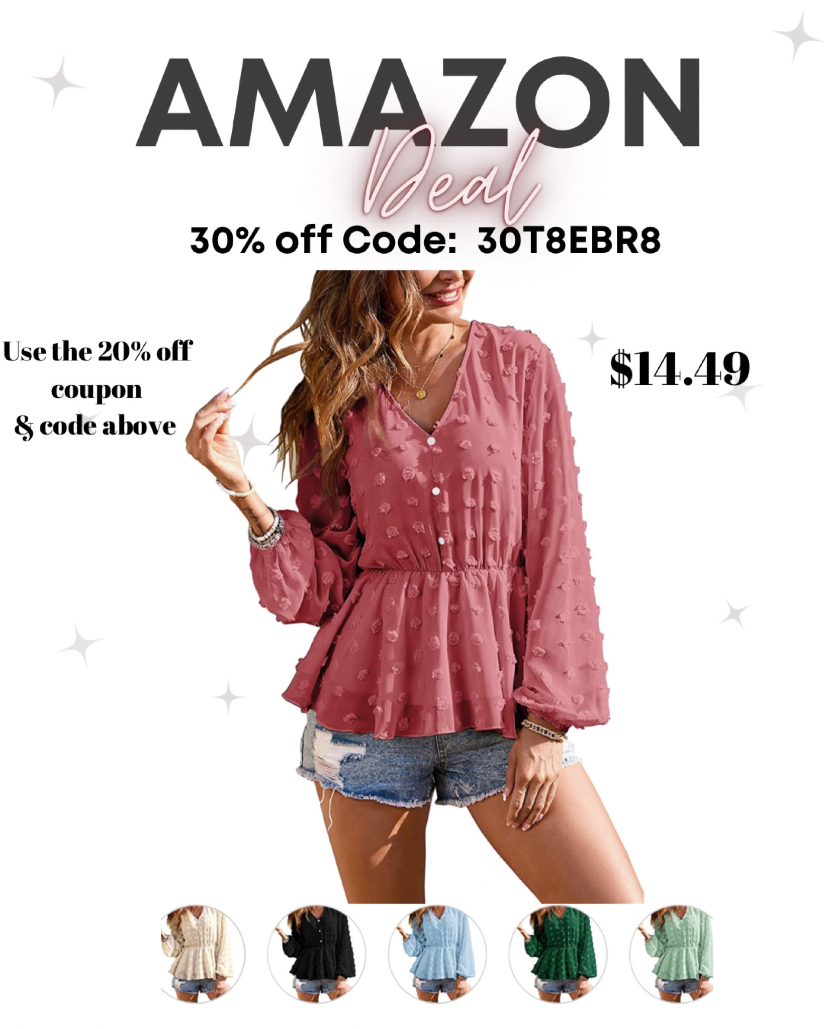 Amazon peplum top 50% off!!! Use 20% off coupon and 
code: 30T8EBR8








Work outfit, work wear, fall outfits, midsize style, holiday too, date night, mom style, affordable fashion 

#LTKcurves #LTKSeasonal #LTKworkwear