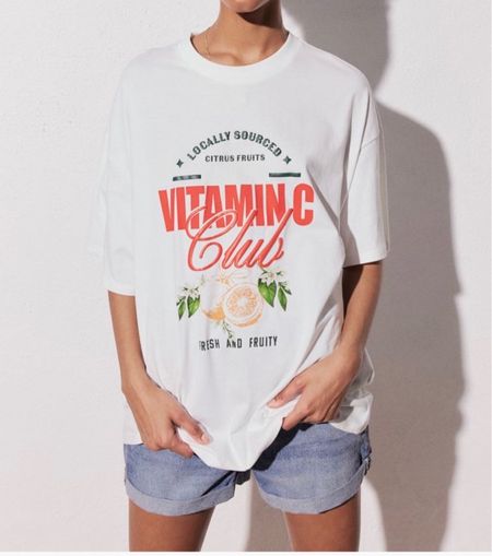 Vitamin C graphic tee shirt 

#LTKstyletip #LTKfindsunder50 #LTKSeasonal
