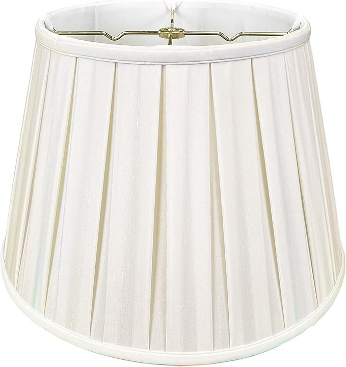 Royal Designs, Inc., Empire English Pleated Large Lamp Shade, Spider Fitter, BSO-724-18WH, 11 x 1... | Amazon (US)
