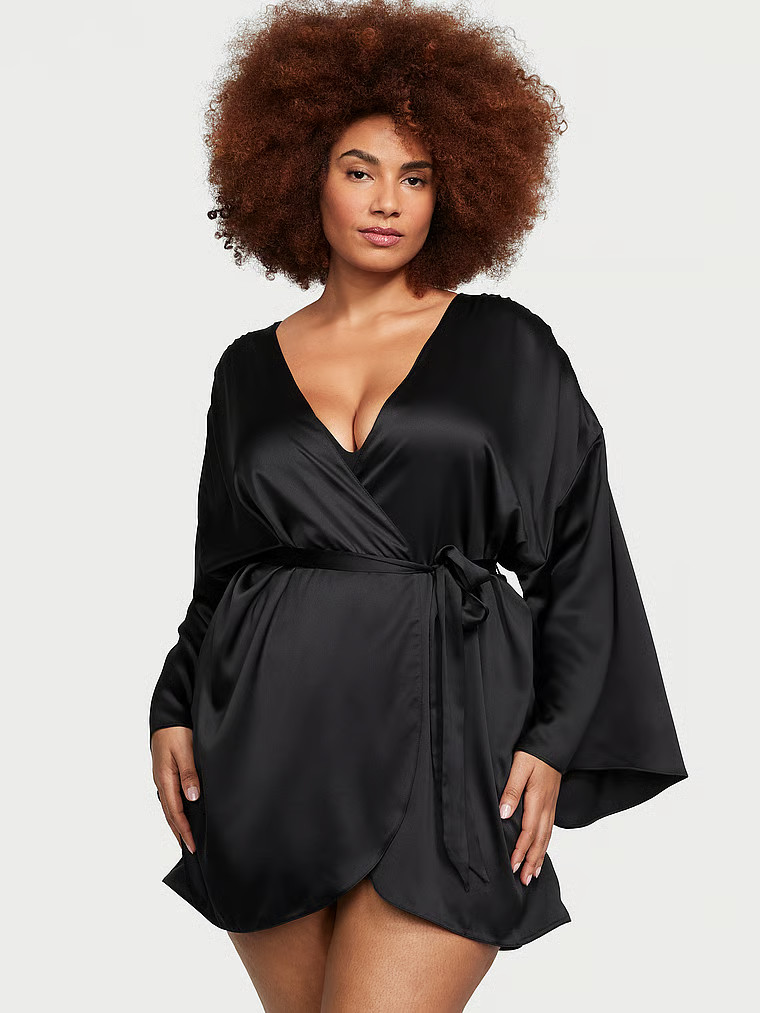 Satin Short Robe | Victoria's Secret (US / CA )