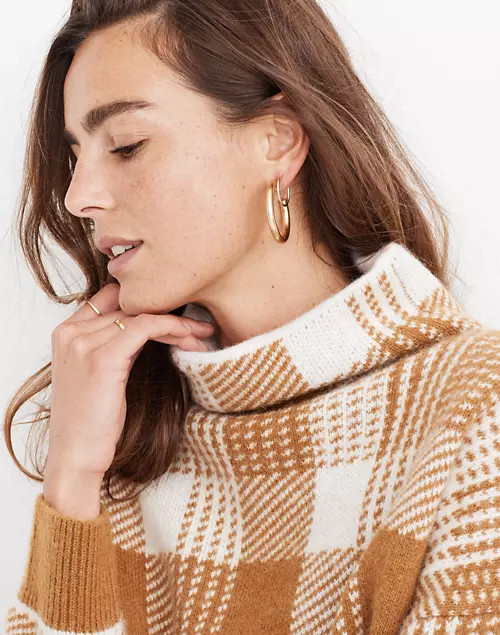 Chunky Large Hoop Earrings | Madewell