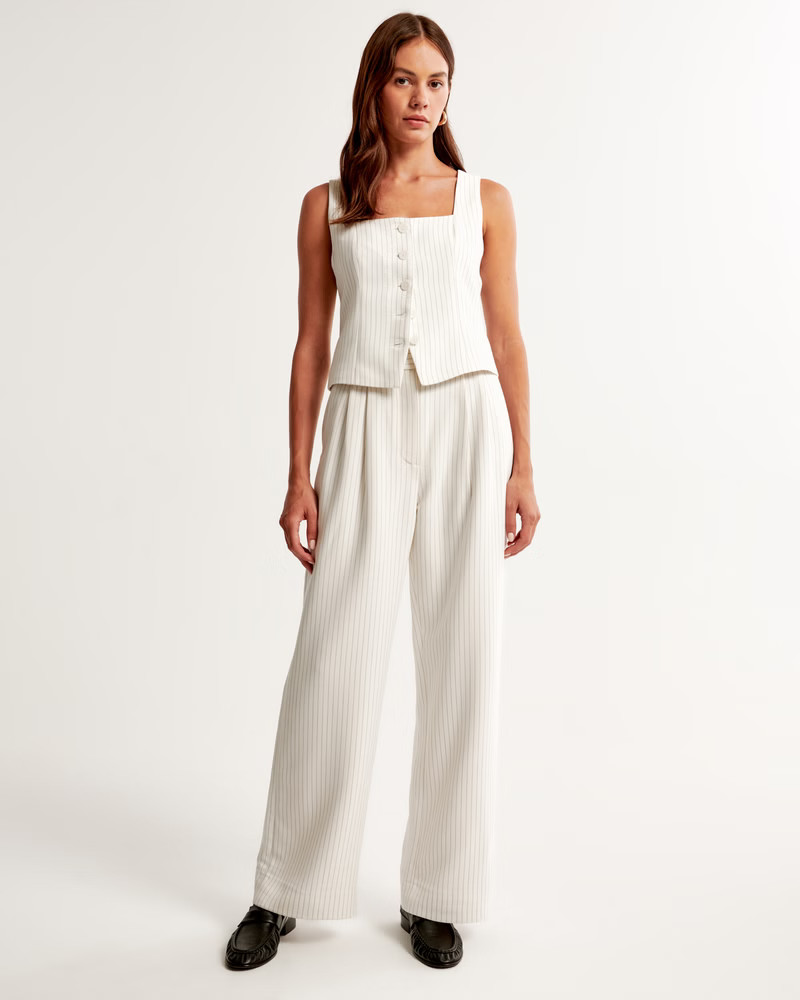 A&F Sloane Tailored Pant | Abercrombie & Fitch (US)