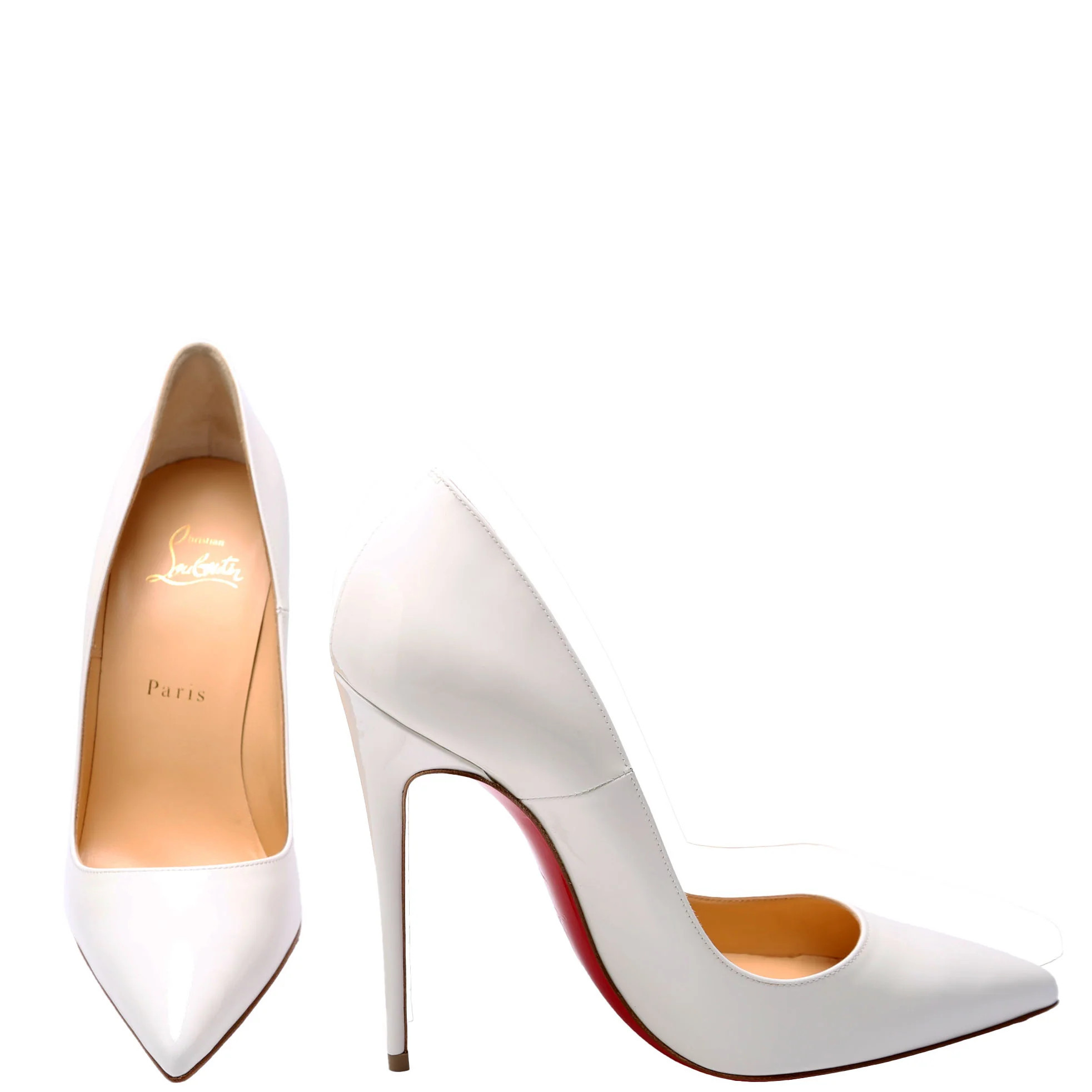 So Kate Patent 120 Size 39 White | Keeks Designer Handbags