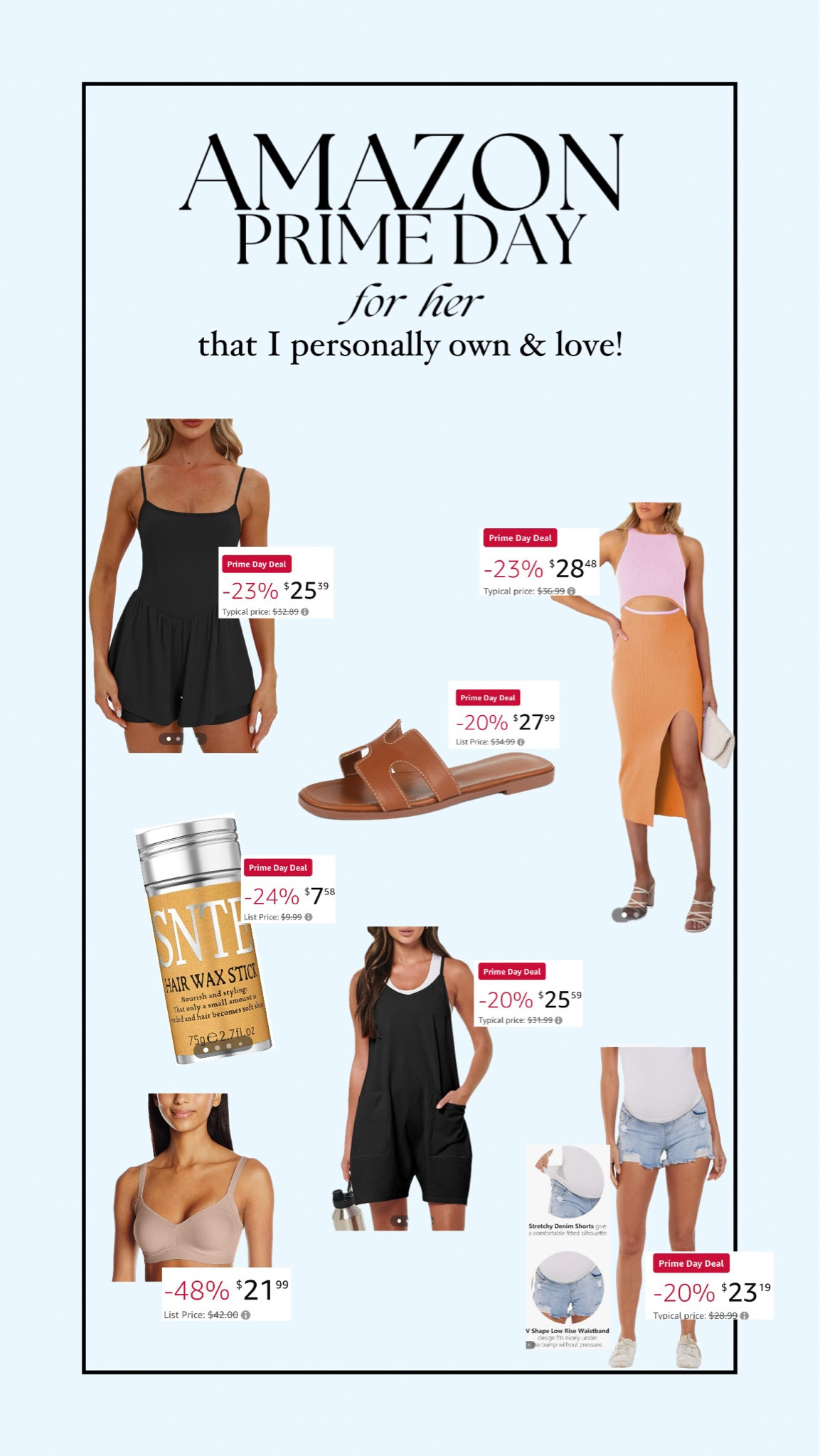 Amazon Prime Day deals for her that I personally own & love!! 

#LTKBeauty #LTKSaleAlert #LTKWorkwear