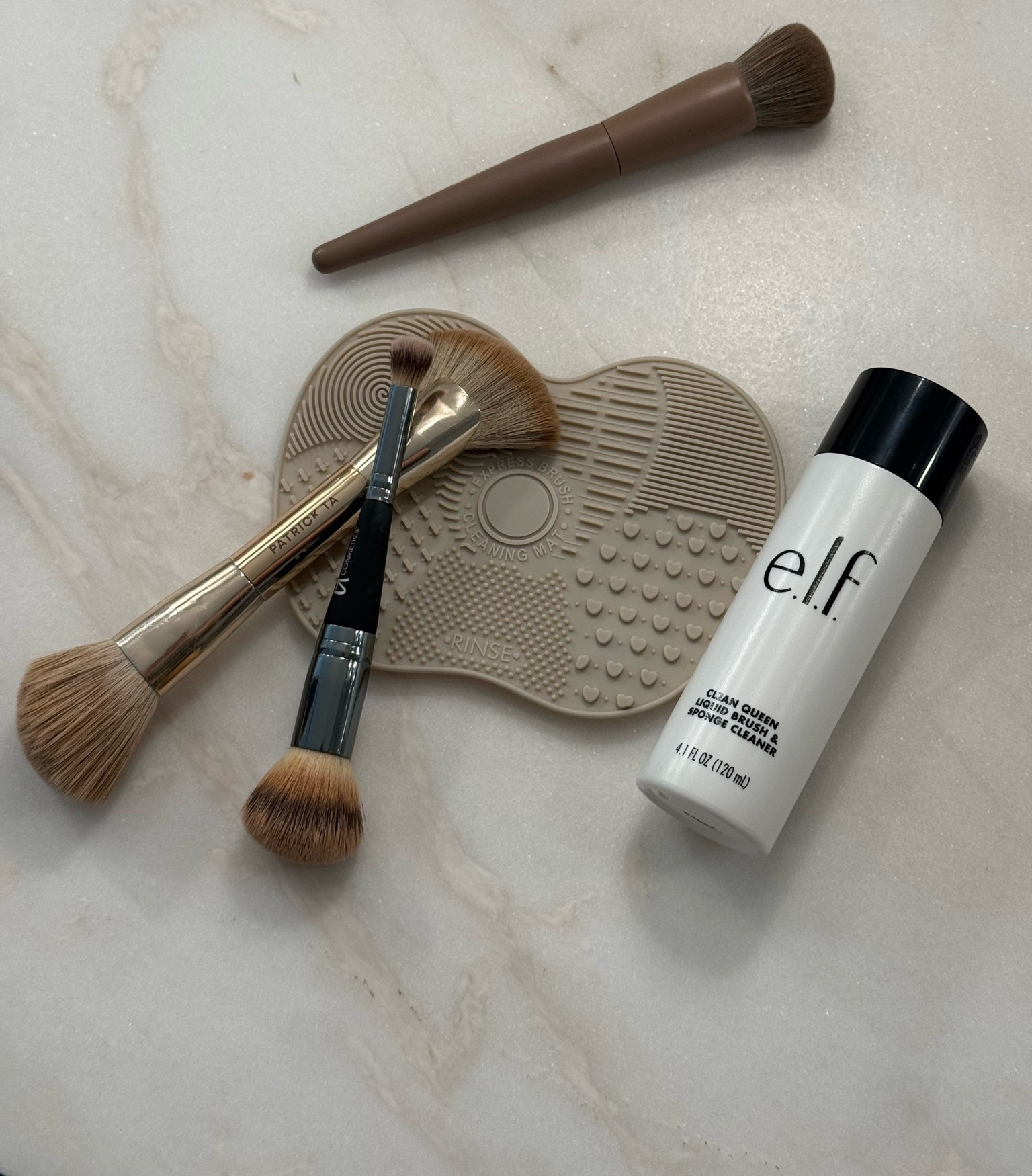 Makeup brush cleaner and neutral makeup brush mat set of 2

#LTKdayinmylife #LTKBeauty #LTKgrwm