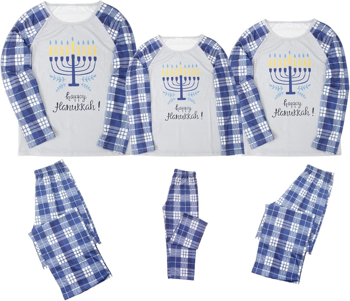 Supmatchy Family Hanukkah Matching Clothes Sets | Amazon (US)