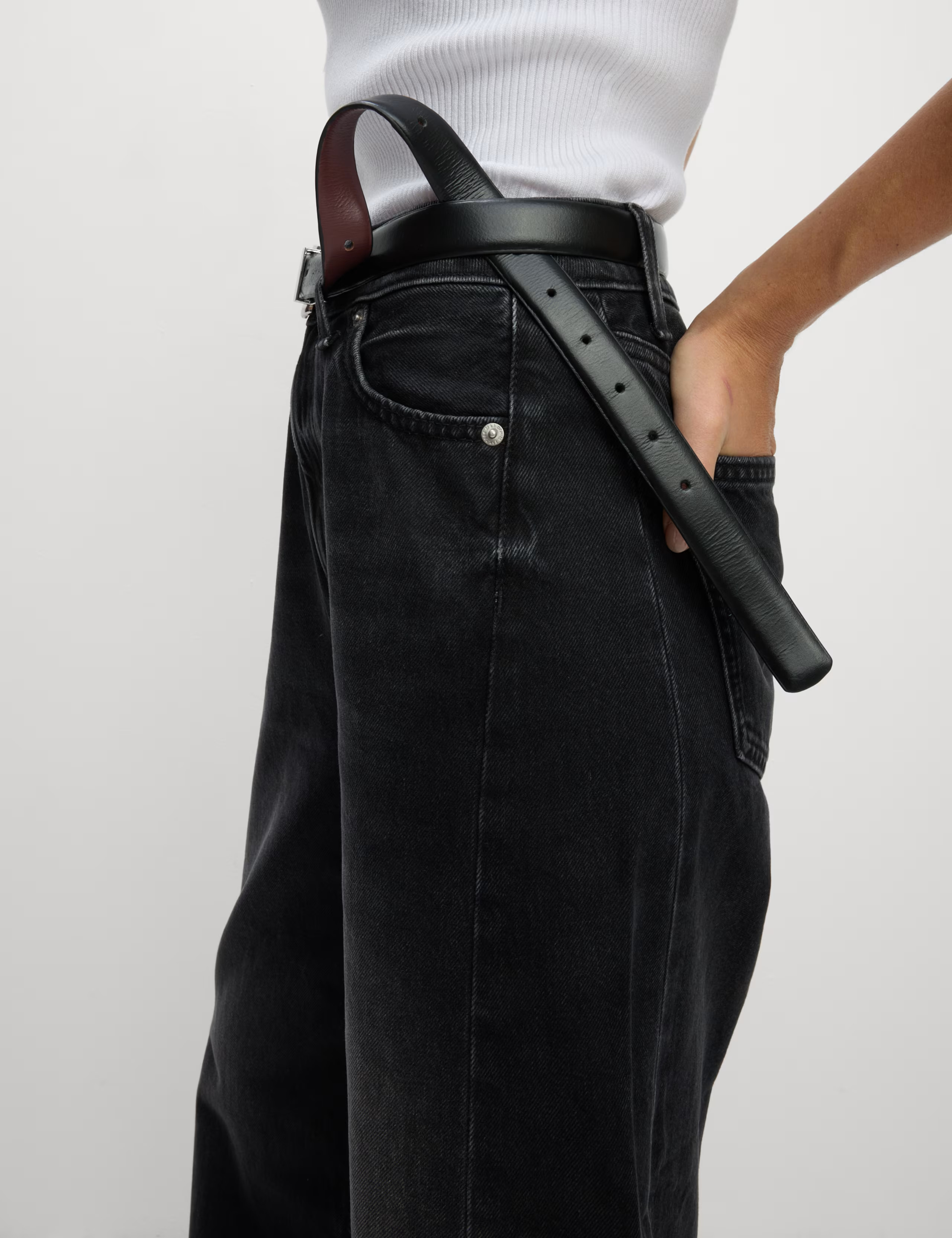 Mid Rise Barrel Jeans | Marks & Spencer (UK)