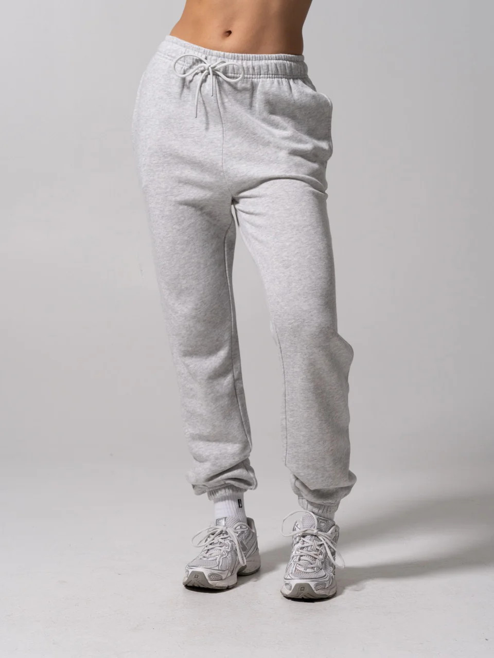 Threads Jogger Sweatpant - Heather Grey | Buffbunny Collection