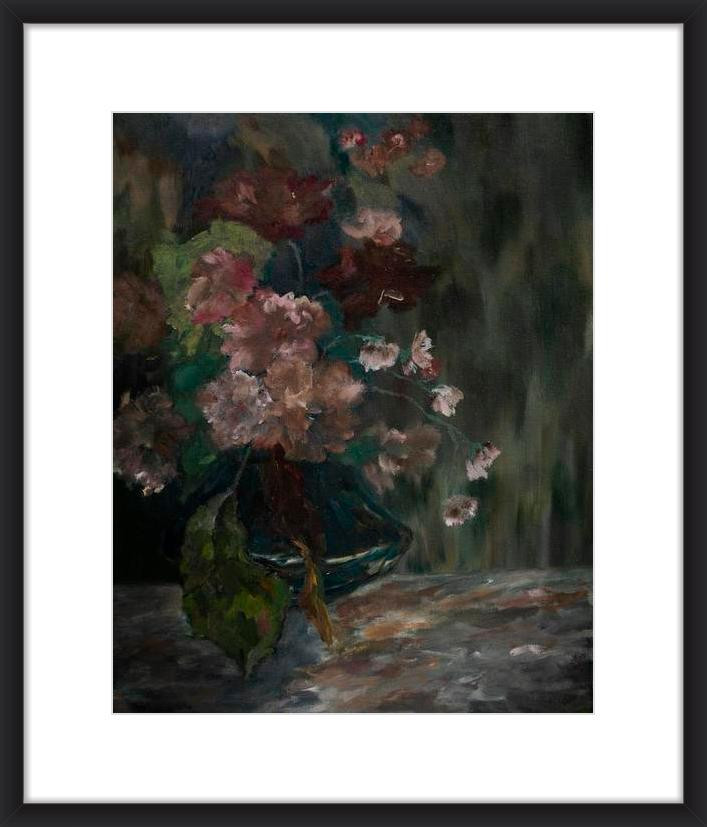 Study of Still Life with Peonies | Artfully Walls