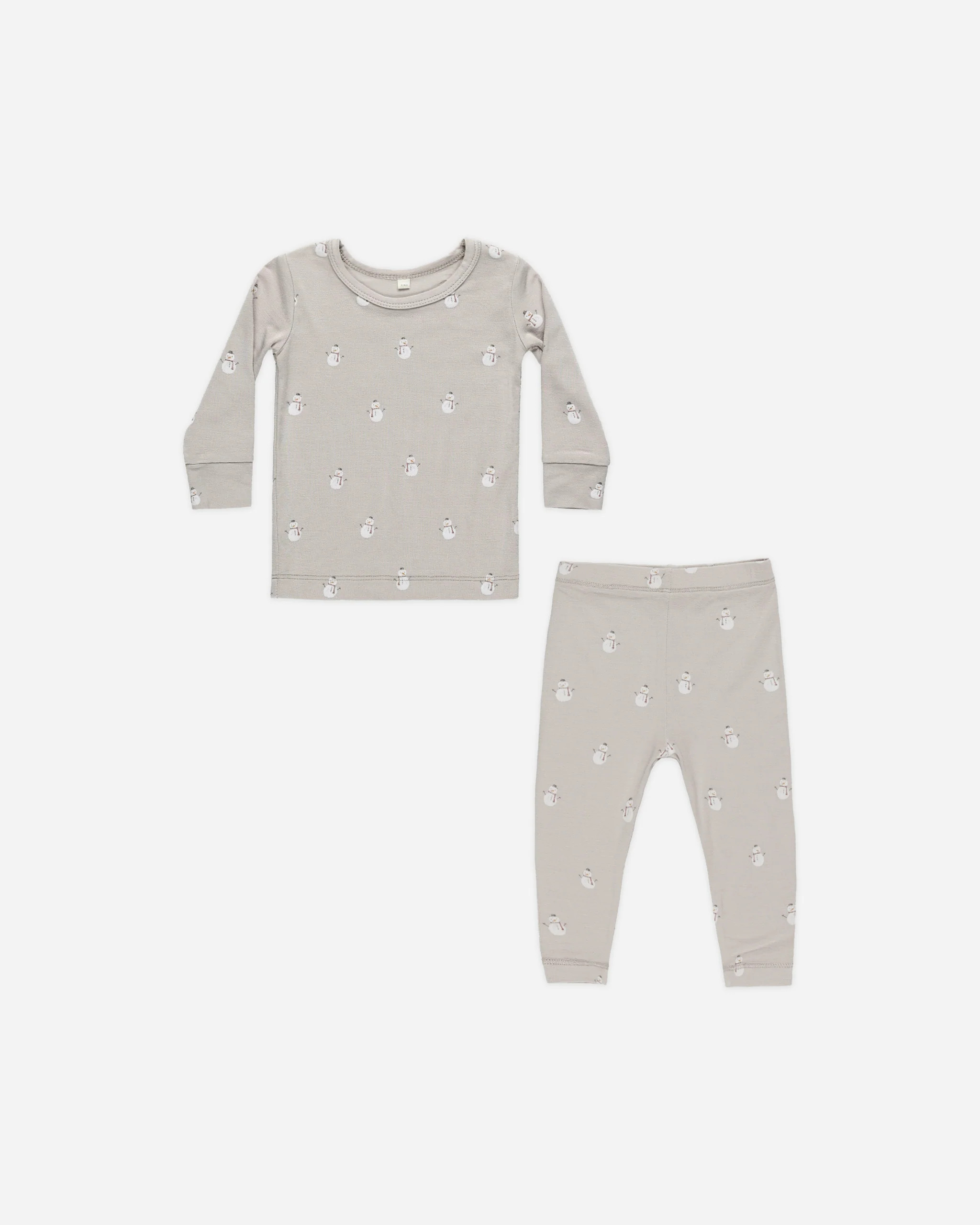 Bamboo Pajama Set || Snowmen | Rylee + Cru