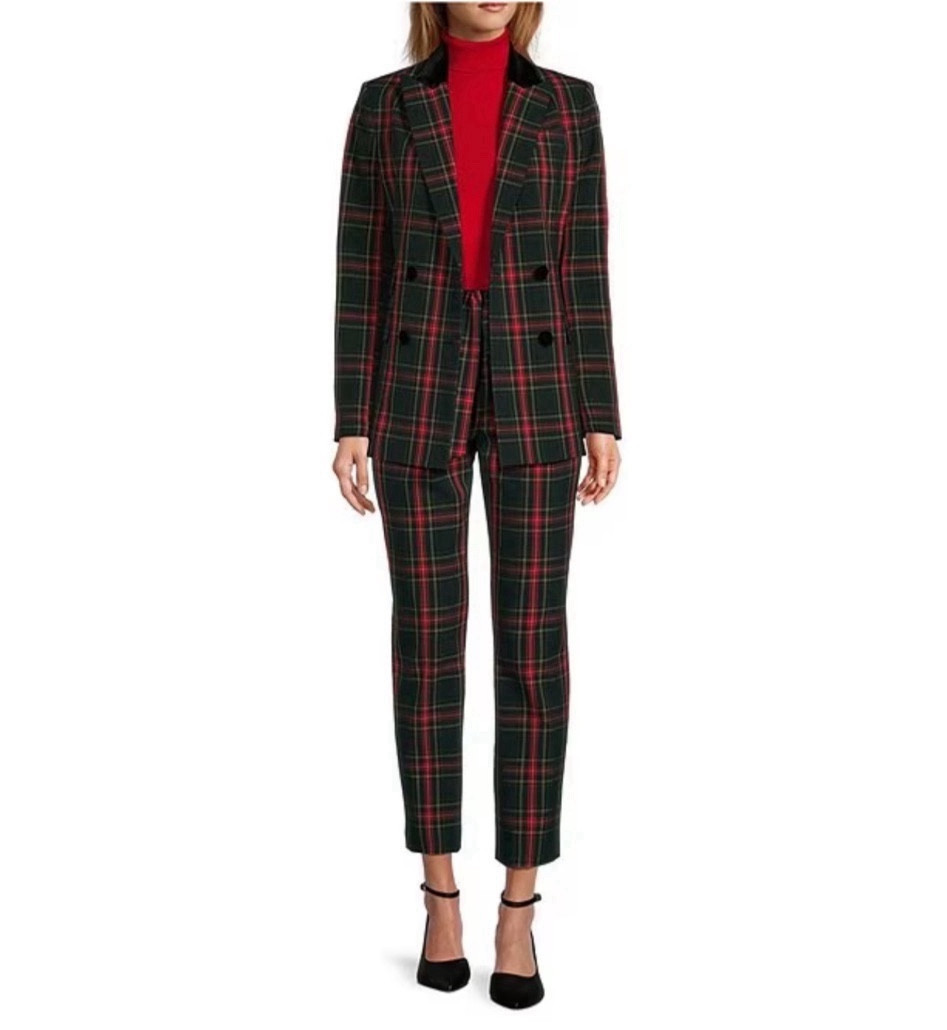 Plaid suit for the holidays! Dillard’s has amazing finds lately that will come in time for Christmas too ❣️

Plaid
Plaid suit
Plaid blazer
Plaid pants
Tie waist pants
Plaid set
Women’s suit
Work outfit
Winter work outfit
Pant suit set
Blazer set
Holiday outfit
Christmas outfit
Christmas morning
Christmas church outfit
Christmas party
Holiday party

#LTKparties #LTKstyletip #LTKHoliday