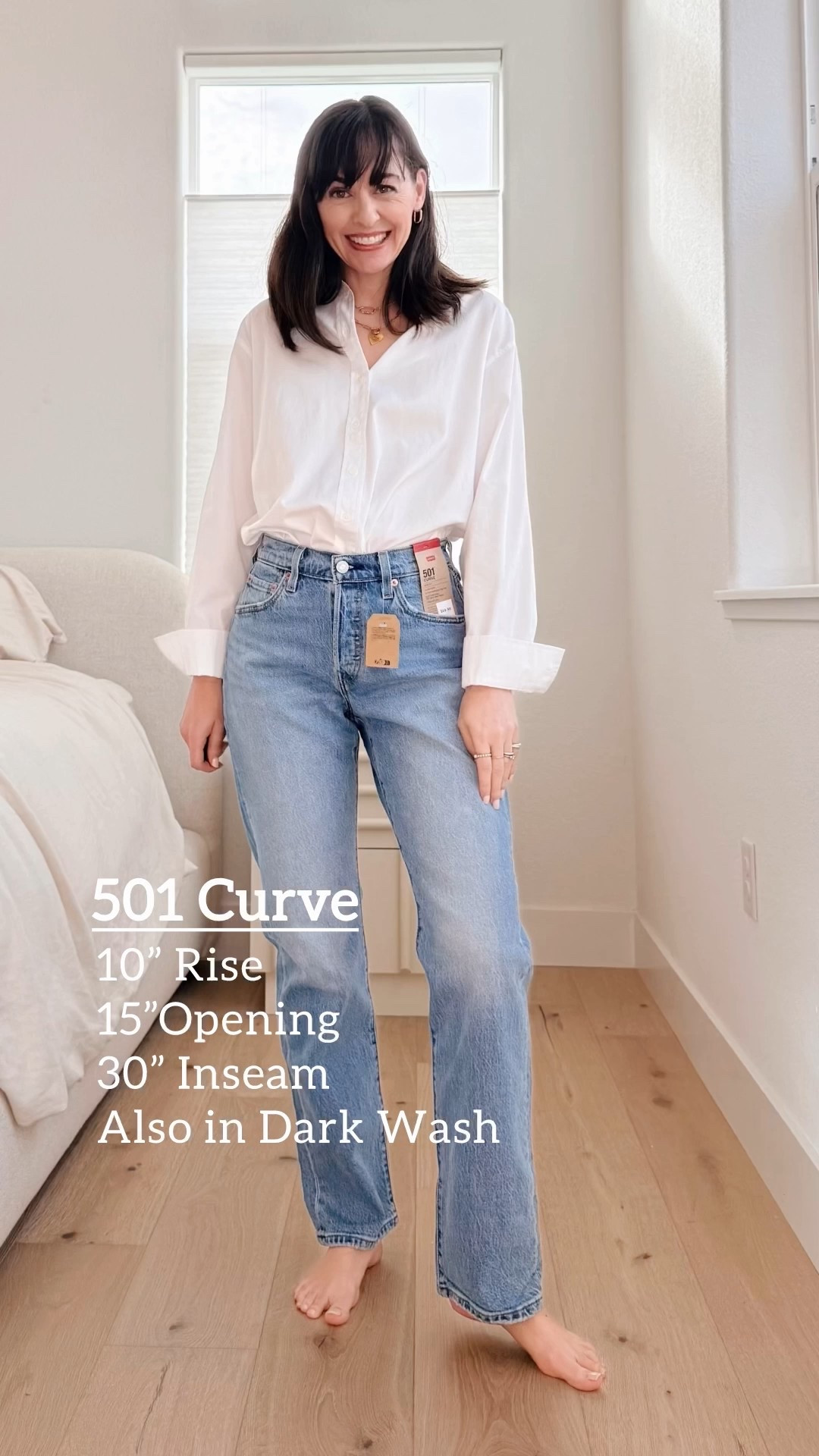 I’m 5’4” and sized up to a 26.