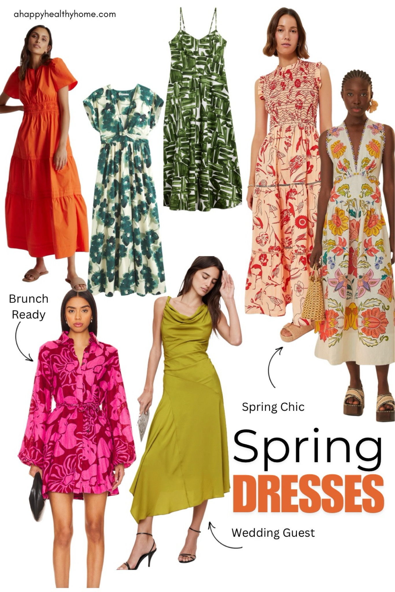 stunning dress options perfect for every occasion! From bold floral prints to chic wedding guest styles, find your perfect match for brunch, garden parties, or spring soirées. 

#LTKWedding #LTKSeasonal #LTKOver40
