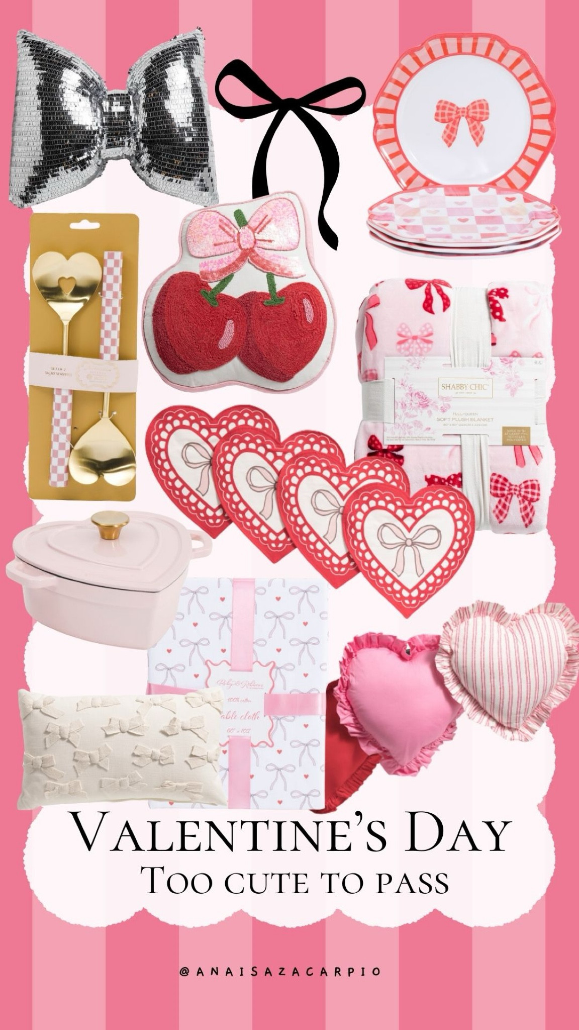 Valentine’s Day decor
Lots of bows and cherries this year. 

#LTKSeasonal #LTKHome