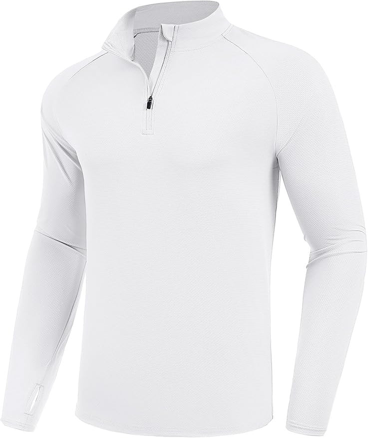 PINSPARK UV Long Sleeve Shirt Rash Guard Workout Shirts | Amazon (US)