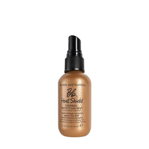 Bumble and bumble. Heat Shield Thermal Protection Hair Mist | Anti Frizz, Damage Repair, Heat Protection, Color Safe | Curly, Wavy, Straight, Mini Travel Size, 2 Fl Oz | Amazon (US)
