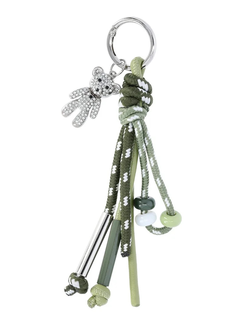 No Boundaries Women's Bag Charm, Olive Bungee | Walmart (US)