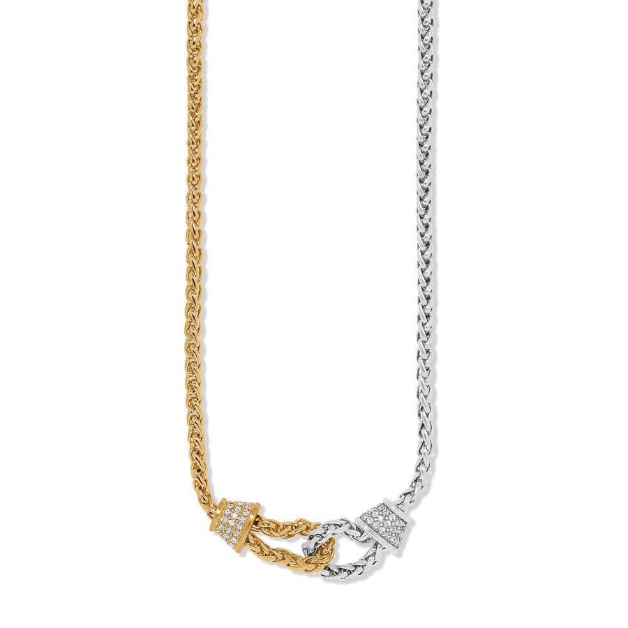 Meridian Ventus Two Tone Short Necklace | Brighton
