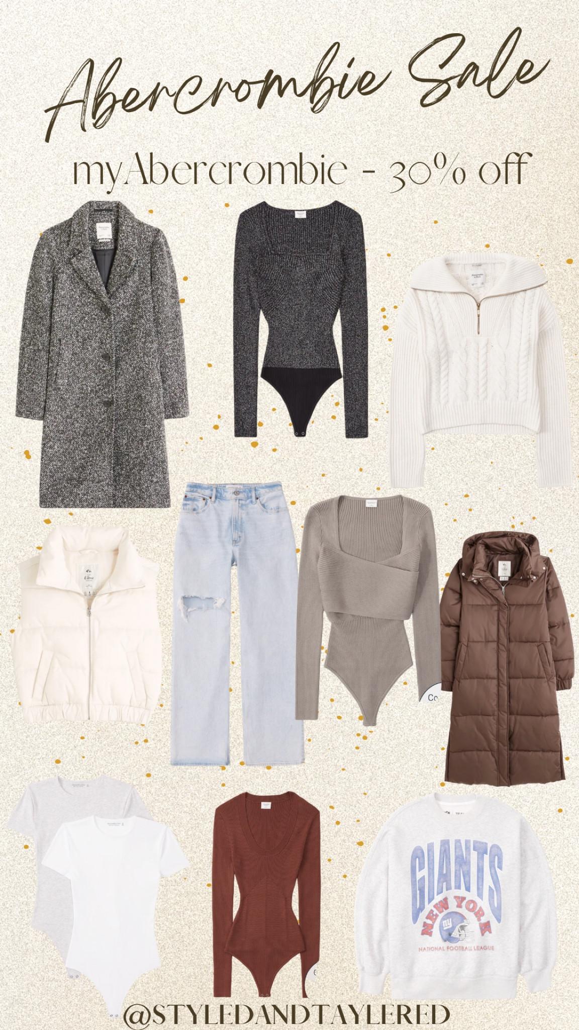 Abercrombie black Friday sale starts now for myAbercrombie members !! 30% off!! 

#LTKsalealert #LTKHoliday #LTKCyberweek