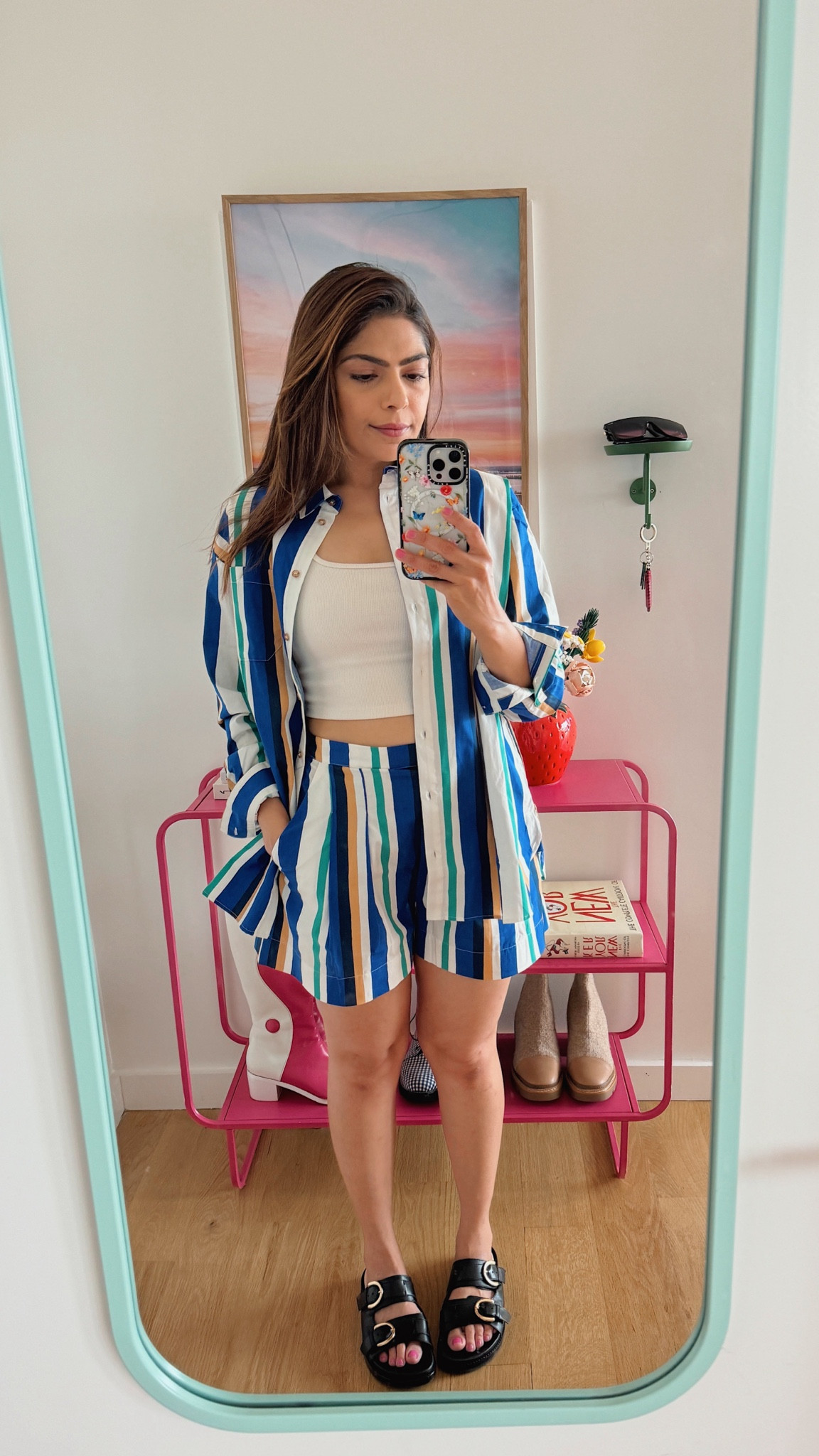 Wearing size 4 in shirt & size 6 in shorts. 

#LTKStyleTip #LTKSeasonal