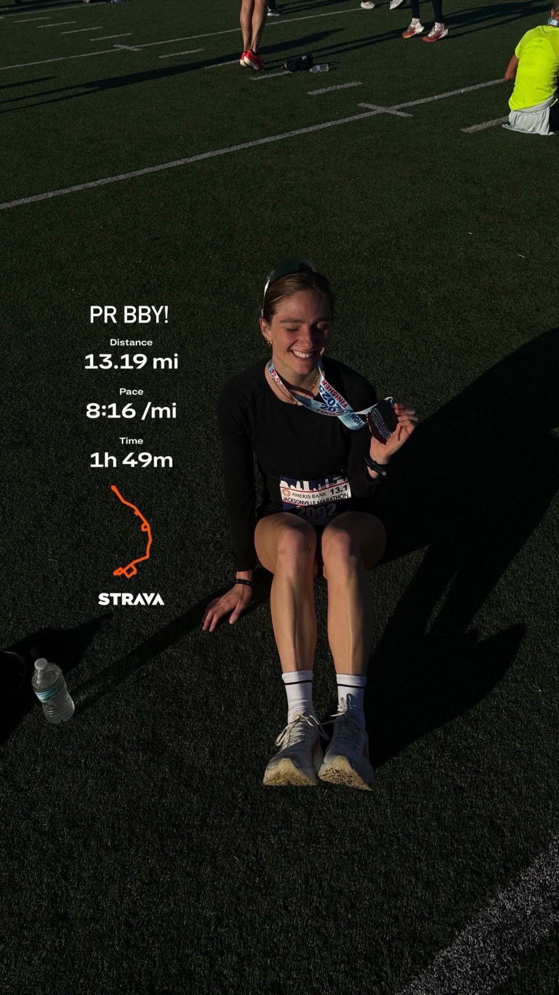 RACE DAY 
Wearing brooks 7.5 and smalls in bra and shorts 

#LTKfitnessgoals #LTKPetite #LTKActive