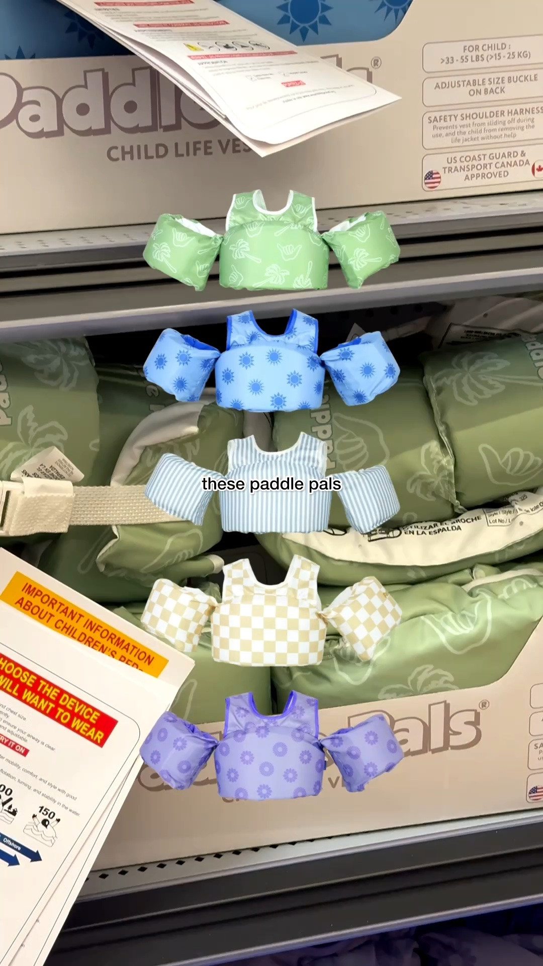 Summer find alert @walmart 👀

We spend so much time at the lake and out on the boat so I was stoked to find these for the girls! These Paddle Pals from @walmartstyle are seriously the cutest. I’m obsessed with all the colors and prints + they’re comfy for the kids to wear too!

They’re on sale right now for only $20! I ljnked them in my bio if you want to grab one for your toddlers 🌊

#summerfavorites #walmartfinds #summermusthaves #walmartfinds #momlife

#LTKKids #LTKBaby #LTKmomlife