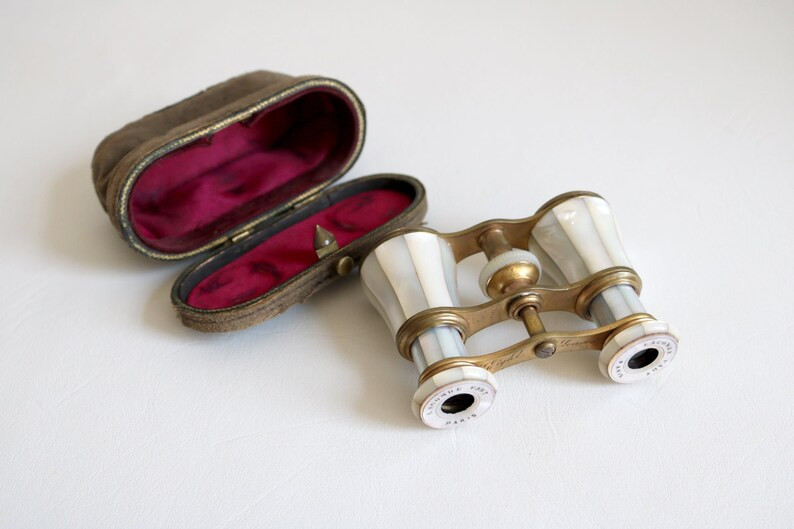 Lacombe Fabt Paris Mother of Pearl Opera Glasses | Etsy (US)