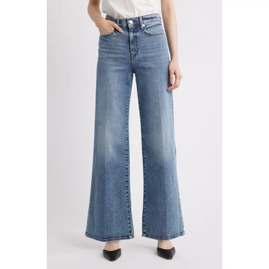 FRAME Le Slim Palazzo Jeans in Everywhere at Nordstrom, Size 30 | Nordstrom