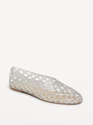 Jelly Lattice Ballet Flats | Old Navy (US)