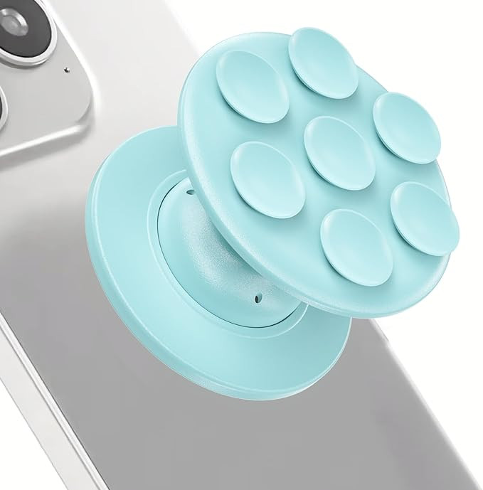 AUROX Expandable and Collapsible Phone Grip Stand Holder, Silicone Suction Cup Phone Grip Holder ... | Amazon (US)
