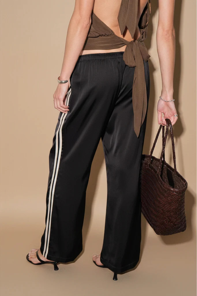 BLACKOUT LUXE TRACK PANT | Harper's Den