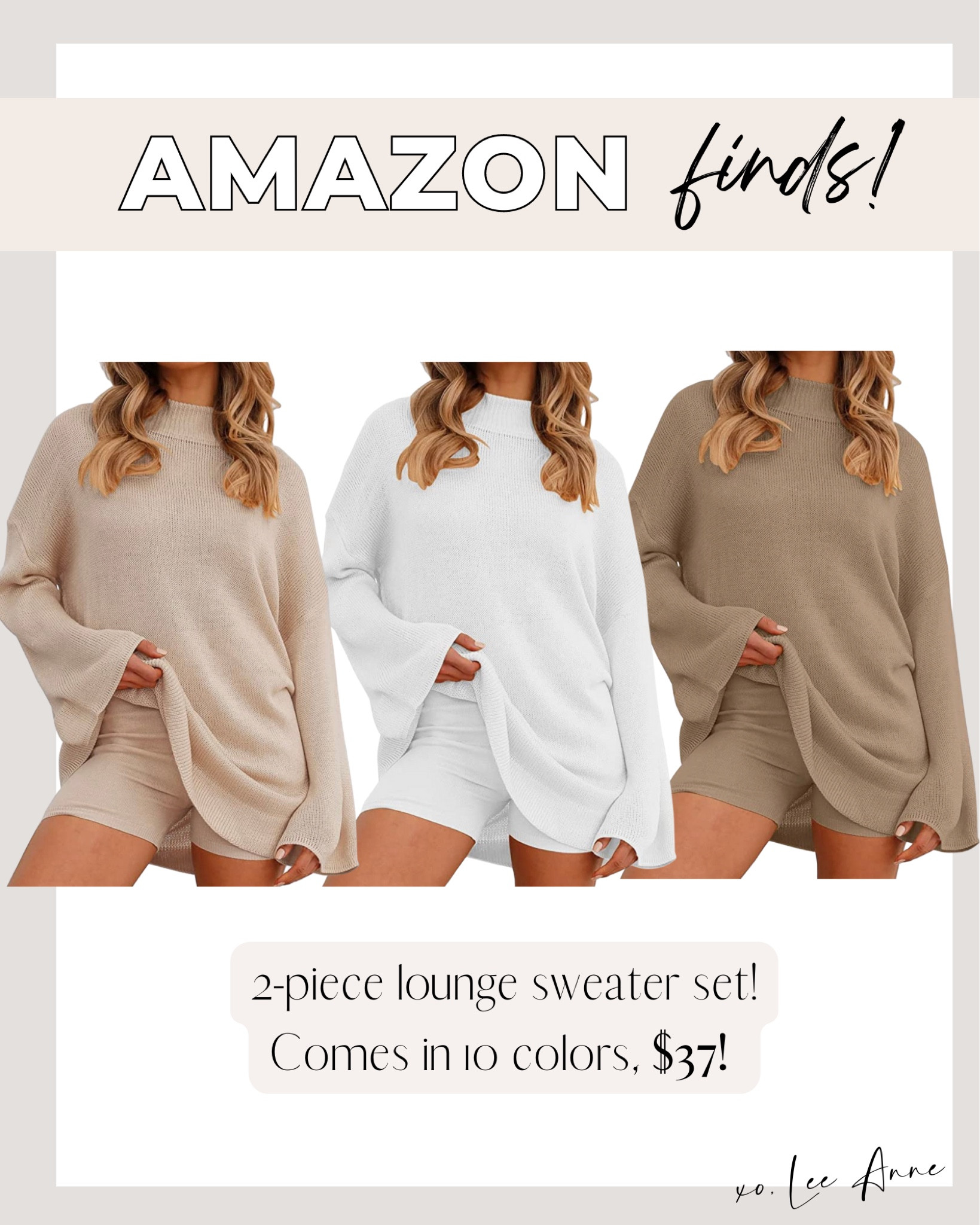 2-piece loungewear sweater set! #founditonamazon

#LTKGiftGuide #LTKHoliday #LTKstyletip