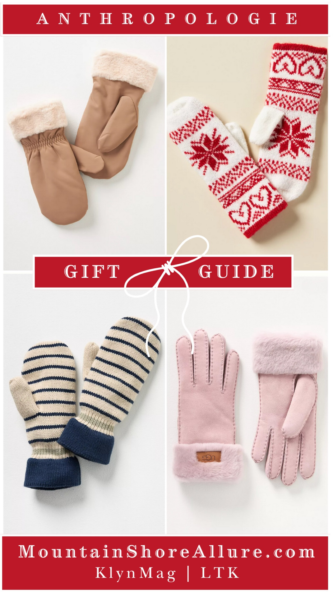 Stay warm and stylish with gift ideas from Anthropologie, like the luxurious UGG® Shearling Gloves and cozy Fairisle Mittens. Thoughtful and practical, these picks are perfect for anyone on your holiday list!


#LTKHoliday #LTKSeasonal #LTKGiftGuide