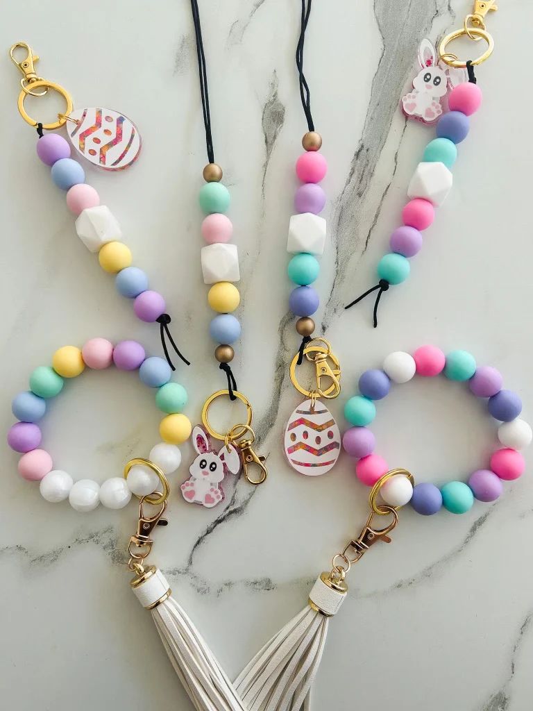 Easter/Spring Collection | Lanyard Lovebirds