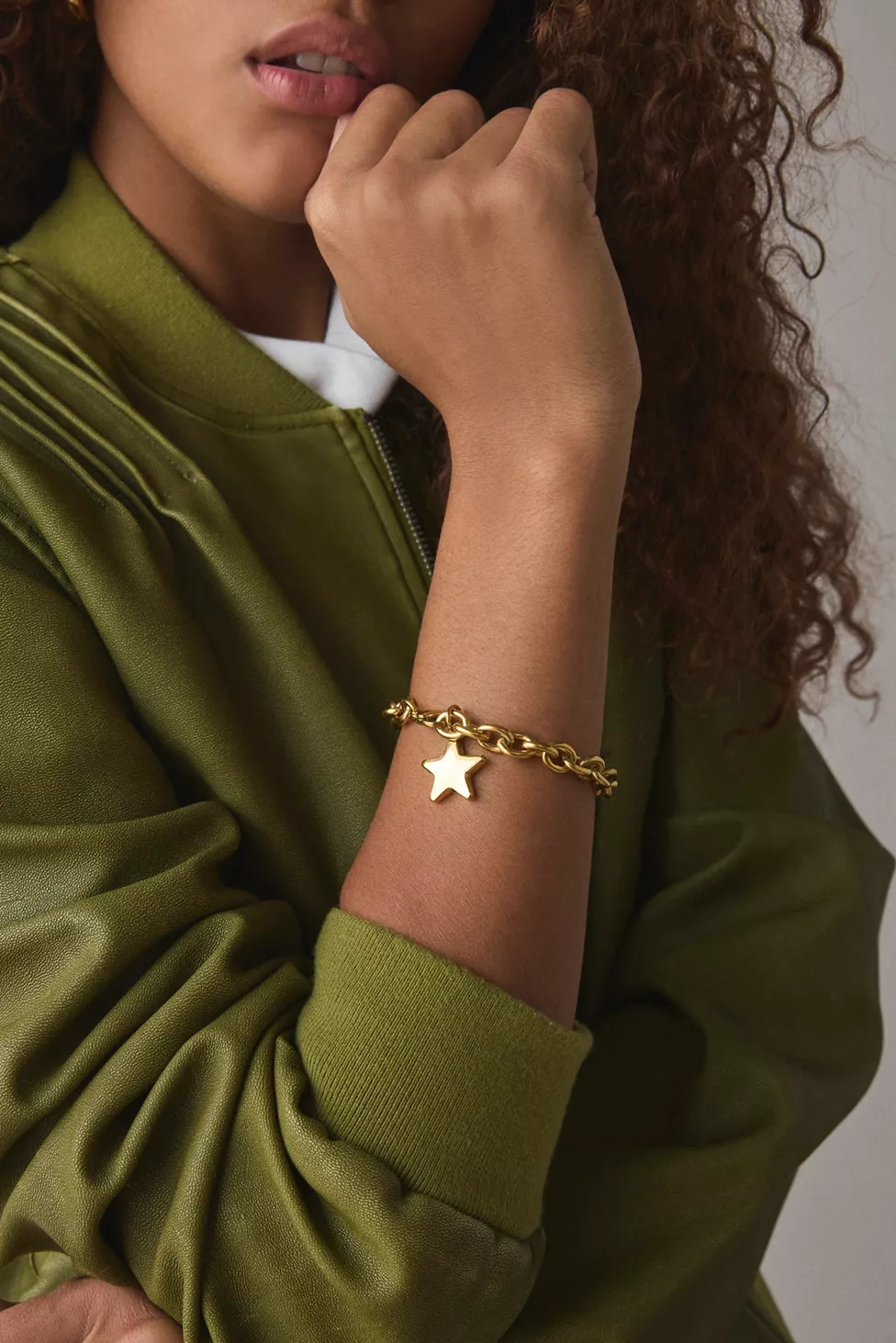 Waterproof Puffy Star Bracelet | Urban Outfitters (US and RoW)