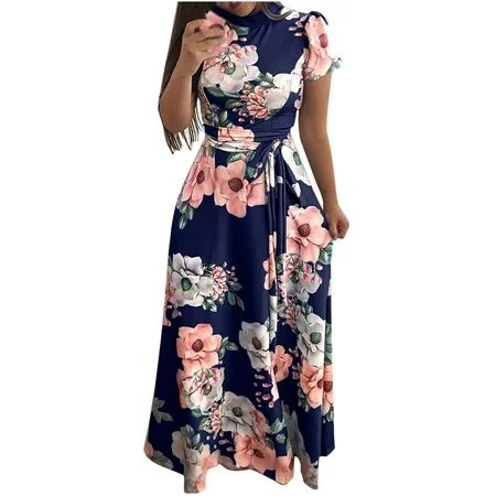 GBSELL Leopard Dress Summer Dress For Women 2022 Long Sleeve Dress Bandage Dress Sweater Dress Women | Walmart (US)