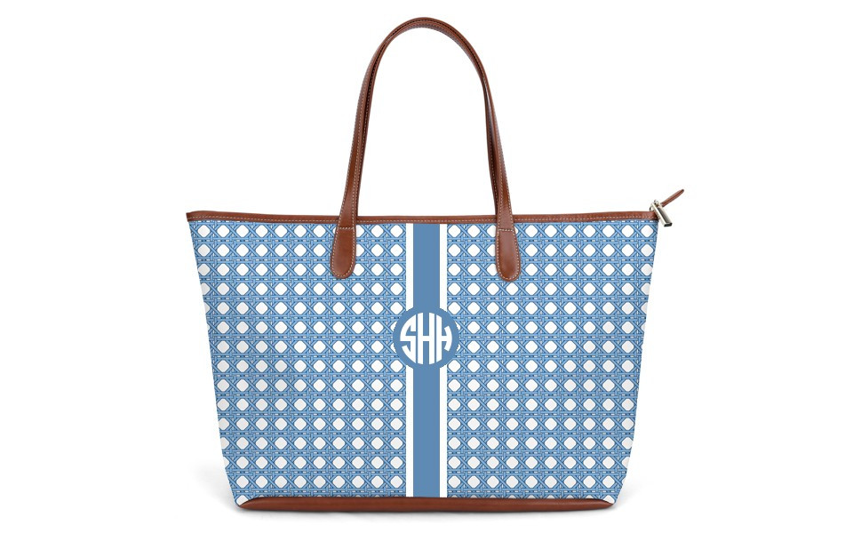 Gatwick Garment Bag - Monogram Stripe | Barrington Gifts