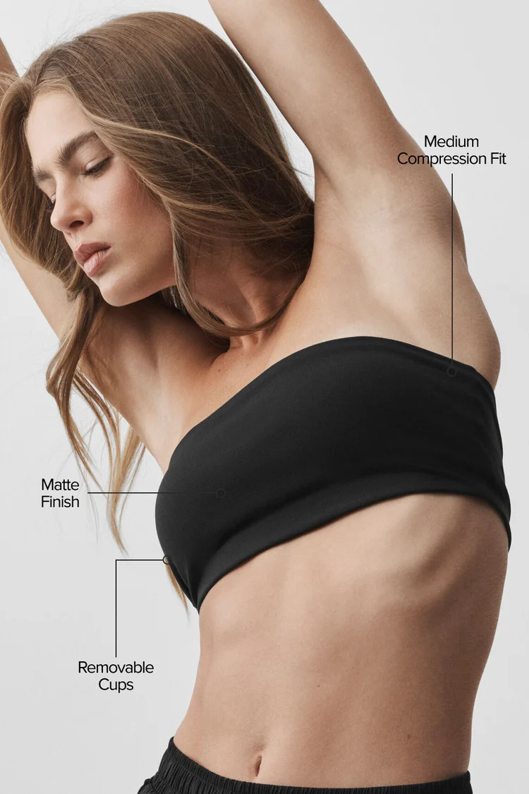 Airbrush Bandeau Bra | Alo Yoga (US)