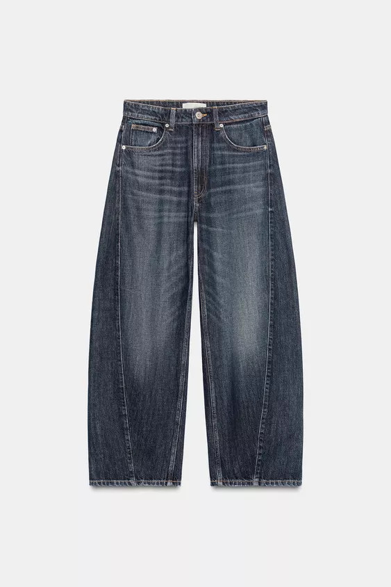 JEANS TRF BAGGY BARREL VITA MEDIA | Zara IT