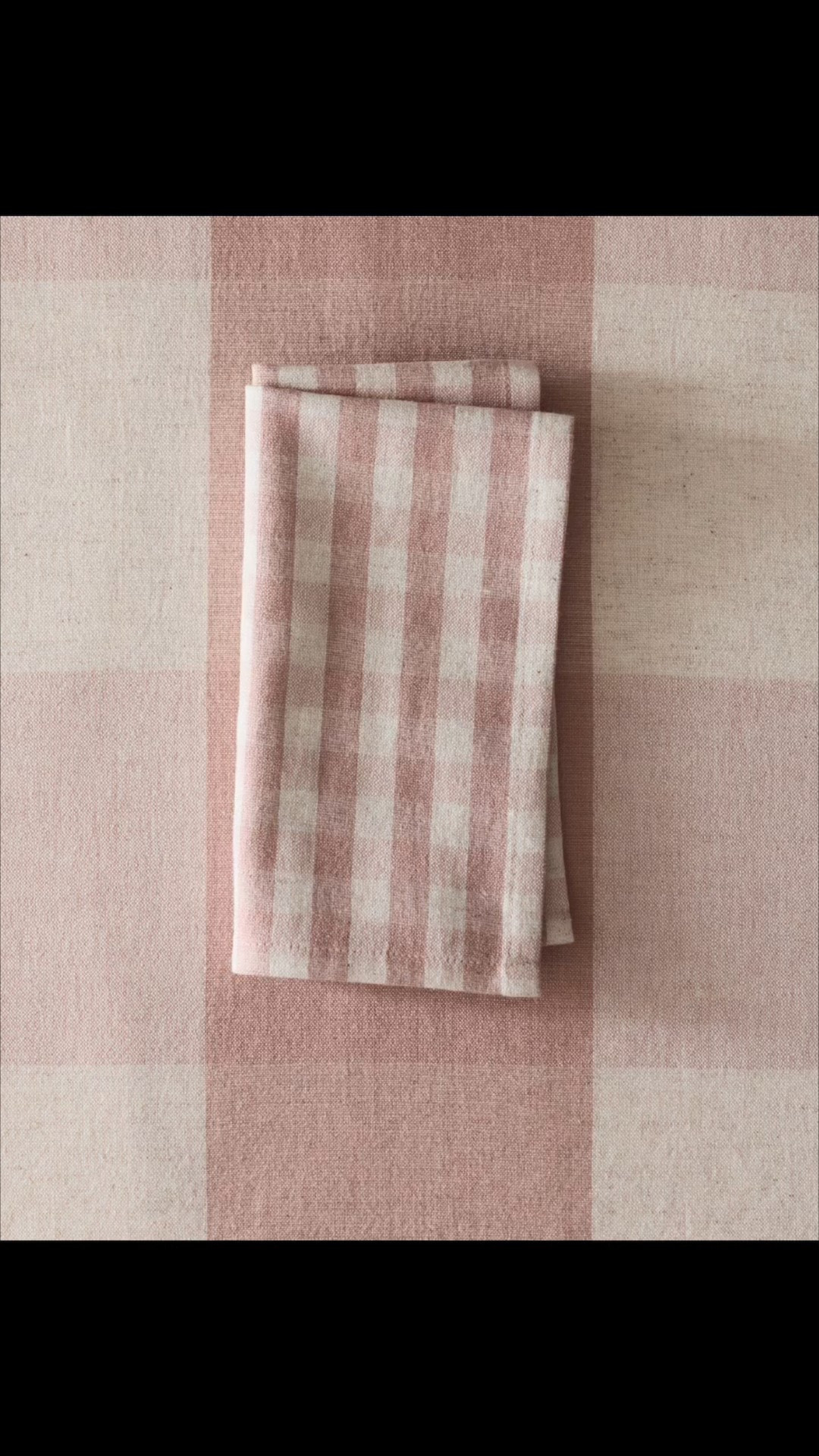 Soft blush gingham napkins with a relaxed, lived-in feel. Perfect for everyday meals, casual hosting, or adding a warm touch to your table without overthinking it.

#LTKHome