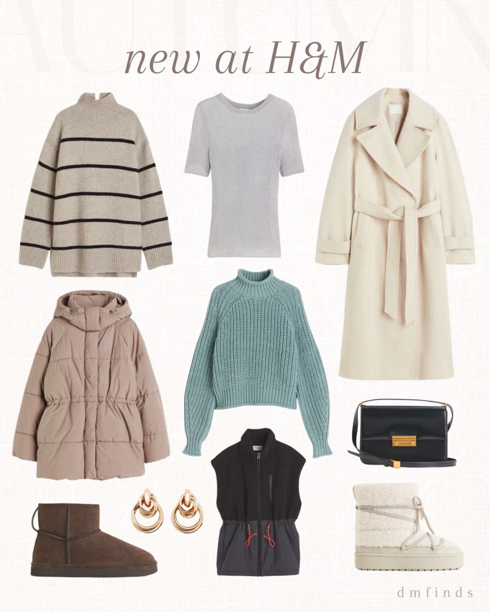 new arrivals at h&m

.
.
.
Fall outfit. Winter outfit. beige fall luxe modest. fall workwear. fall cottage core. neutral fall. beige fashion. Long cozy coat. outfit inspiration. cozy vibes. neutral basics outfit. trendy outfits. dress to impress. airport fashion. capsule wardrobe essentials 

#LTKFind #LTKSale #LTKSeasonal 


#LTKHoliday #LTKfindsunder100 #LTKfindsunder50