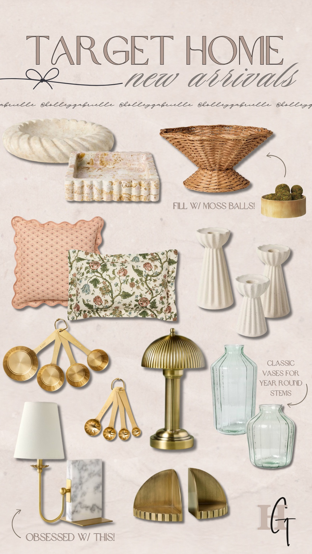 New home arrivals w/ a few staples🤎✨🌿 love a fresh reset! Lots of year round options you can style so many ways. LOVING the florals & muted pink tones! 😍

Target home / neutrals / vases / threshold / studio McGee / hearth and hand / magnolia / cozy vibes / style / modern / Holley Gabrielle / kitchen / shelf decor 

#LTKFindsUnder50 #LTKSeasonal #LTKHome